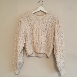 NWOT Zara Cropped Sweater